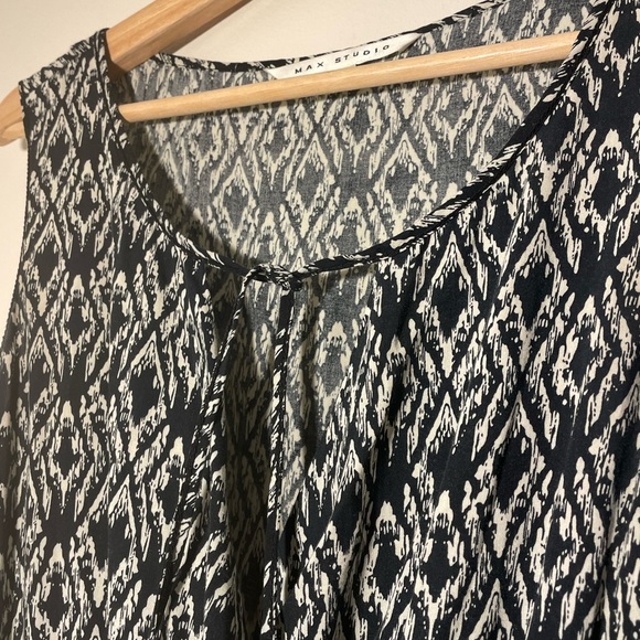 Max Studio black & cream jumpsuit size XS - Picture 9 of 10